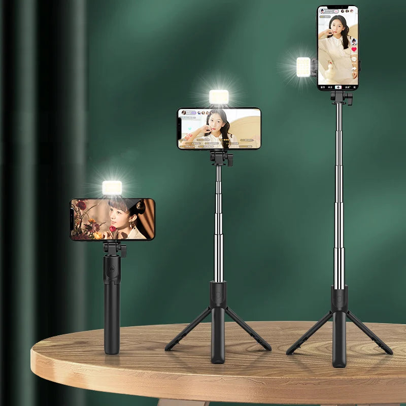 1+1 OFERTA Selfocus Pro: bastão/tripé de selfie 2 em 1 com foco