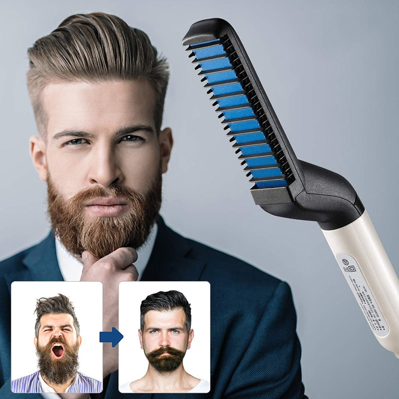 Pente de alisamento da barba