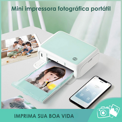 MINI IMPRESSORA FOTOGRÁFICA PORTÁTIL