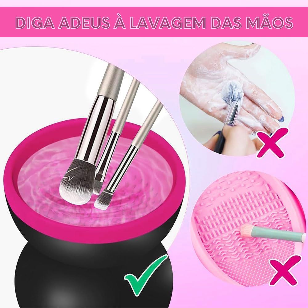 LIMPADOR ELÉTRICO DE ESCOVAS BRUSHWHIZZ PRO