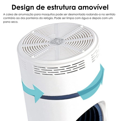 Armadilha eléctrica LED para mosquitos