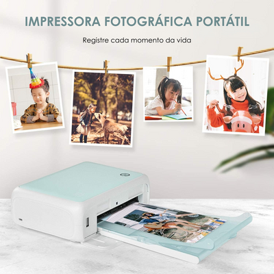 MINI IMPRESSORA FOTOGRÁFICA PORTÁTIL