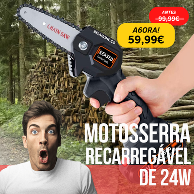 MOTOSSERRA RECARREGÁVEL 24 W FERRO