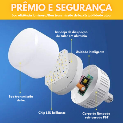 Lâmpada LED com Sensor