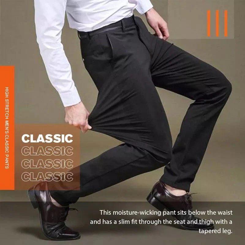 HensMen - Calças extensíveis e elegantes HOMEM